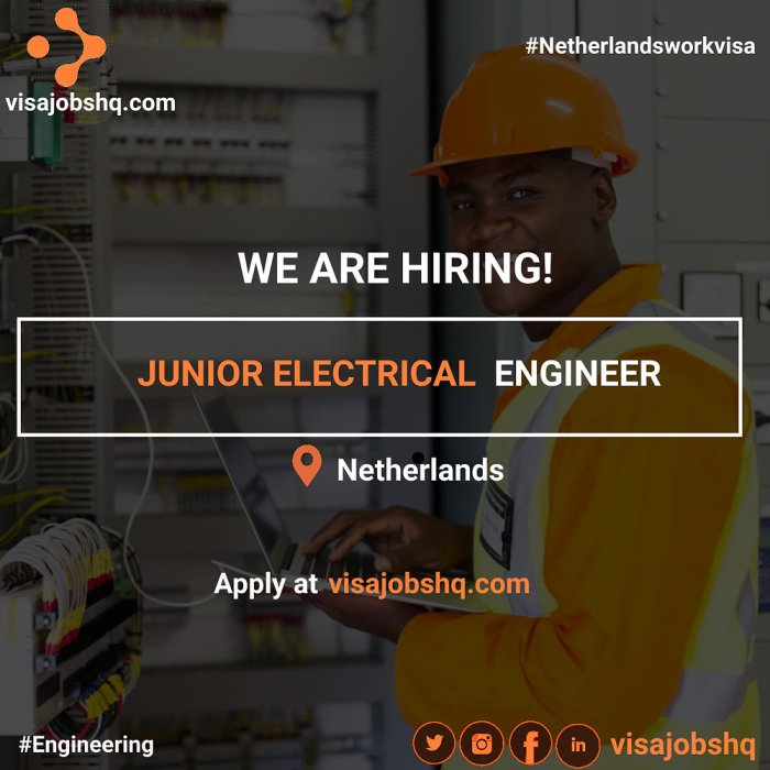 RELOCATE TO THE NETHERLANDS AS JUNIOR ELECTRICAL ENGINEER, €3,500 ...
